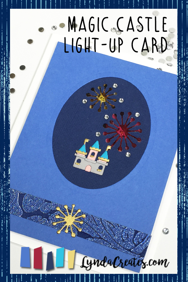 Lynda Kanase Sizzix Light up Card pin